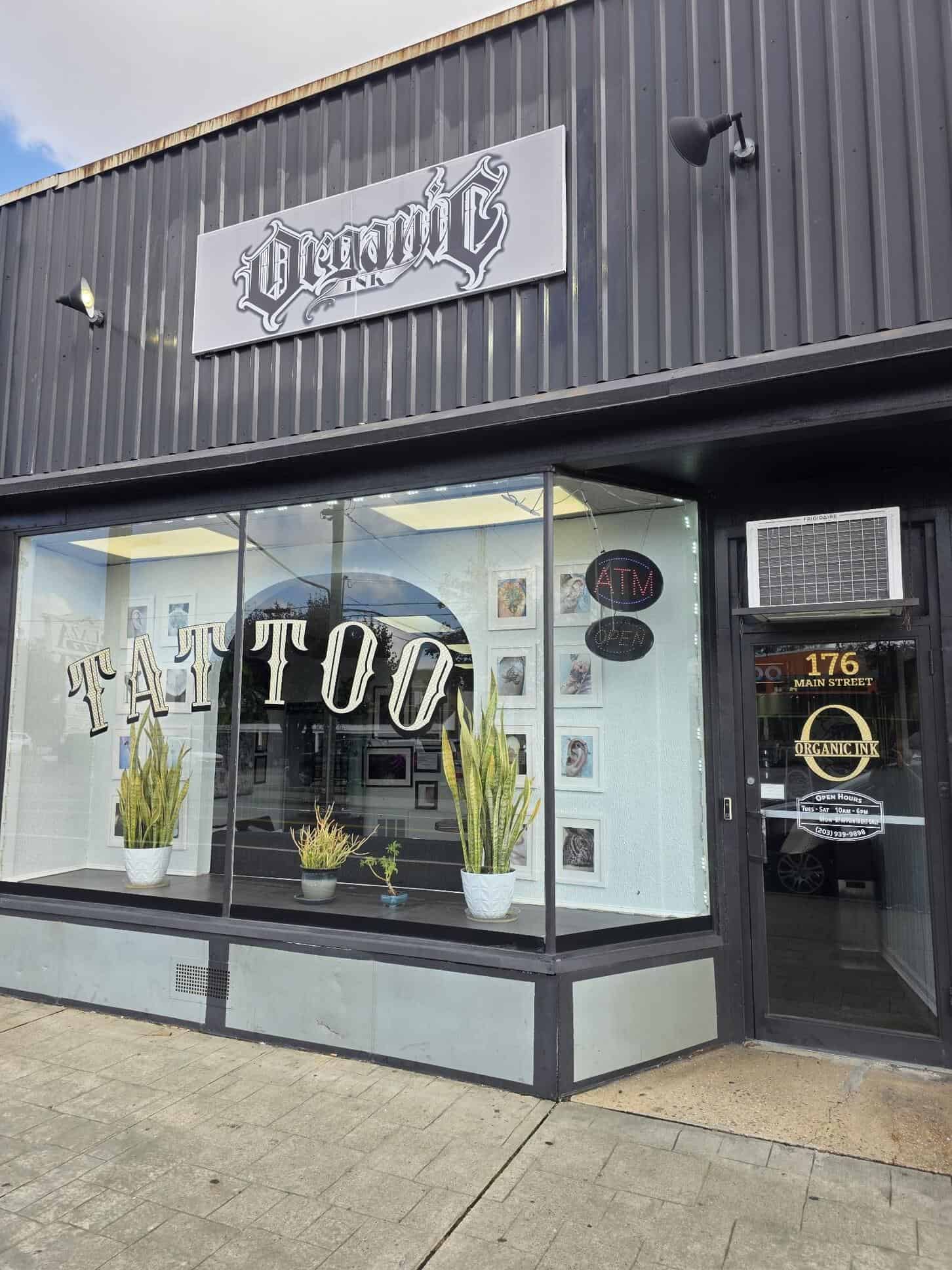 Visit Organic Ink Tattoo at 176 Main Street, Norwalk, CT 06851 or Call 203.939.9898